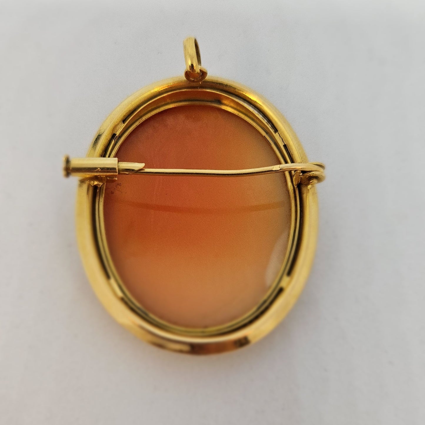 Pendentif/ broche Camée en Or
