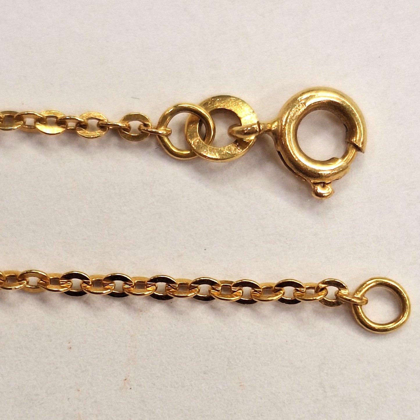 Collier or Maille Jaseron