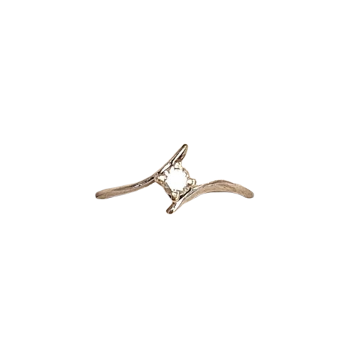 Solitaire Diamant Or Blanc 18K