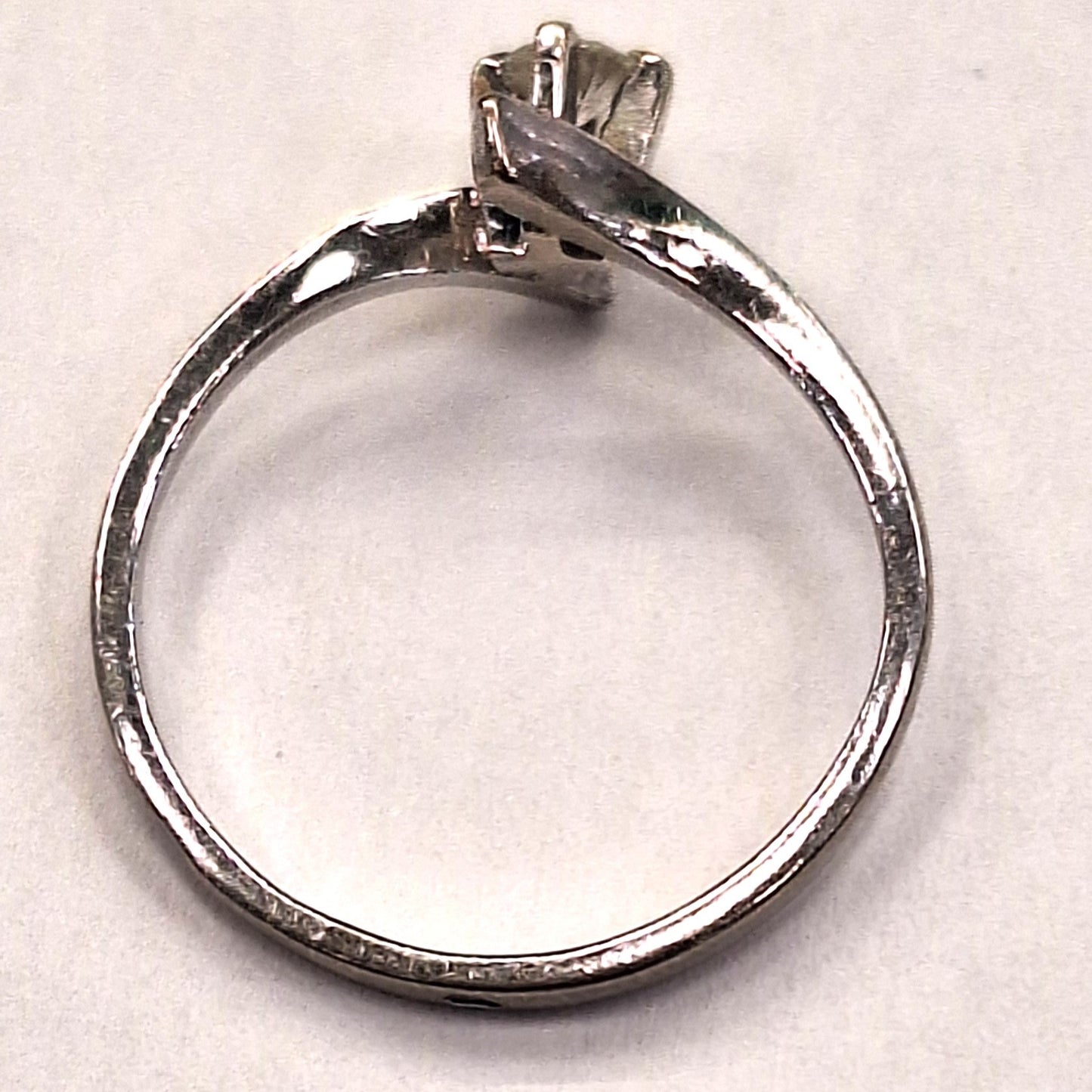 Solitaire Diamant Or Blanc 18K