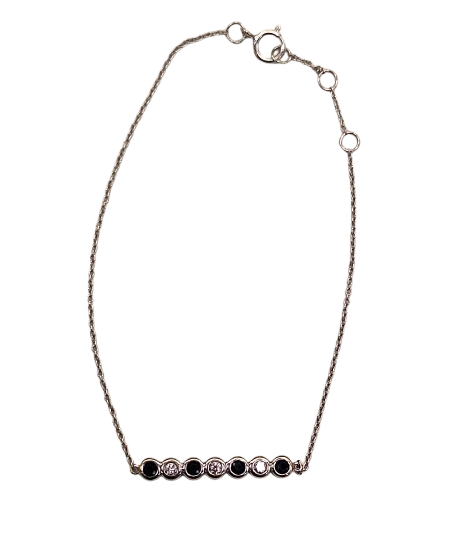 Bracelet avec Saphir et Diamants