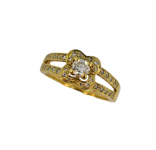 Bague Mauboussin Chance of Love n°2 en Or jaune et diamants