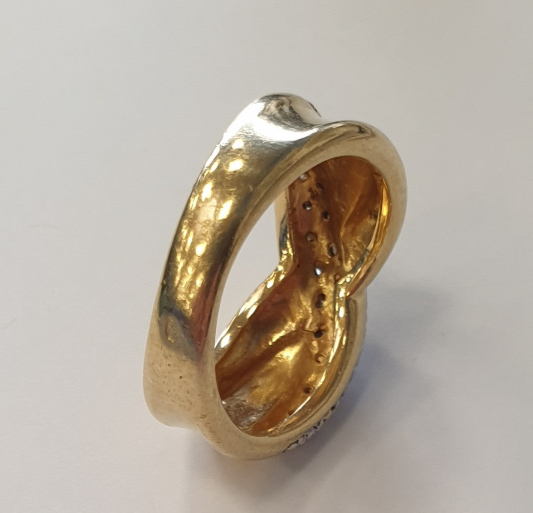 Bague Or avec Diamants