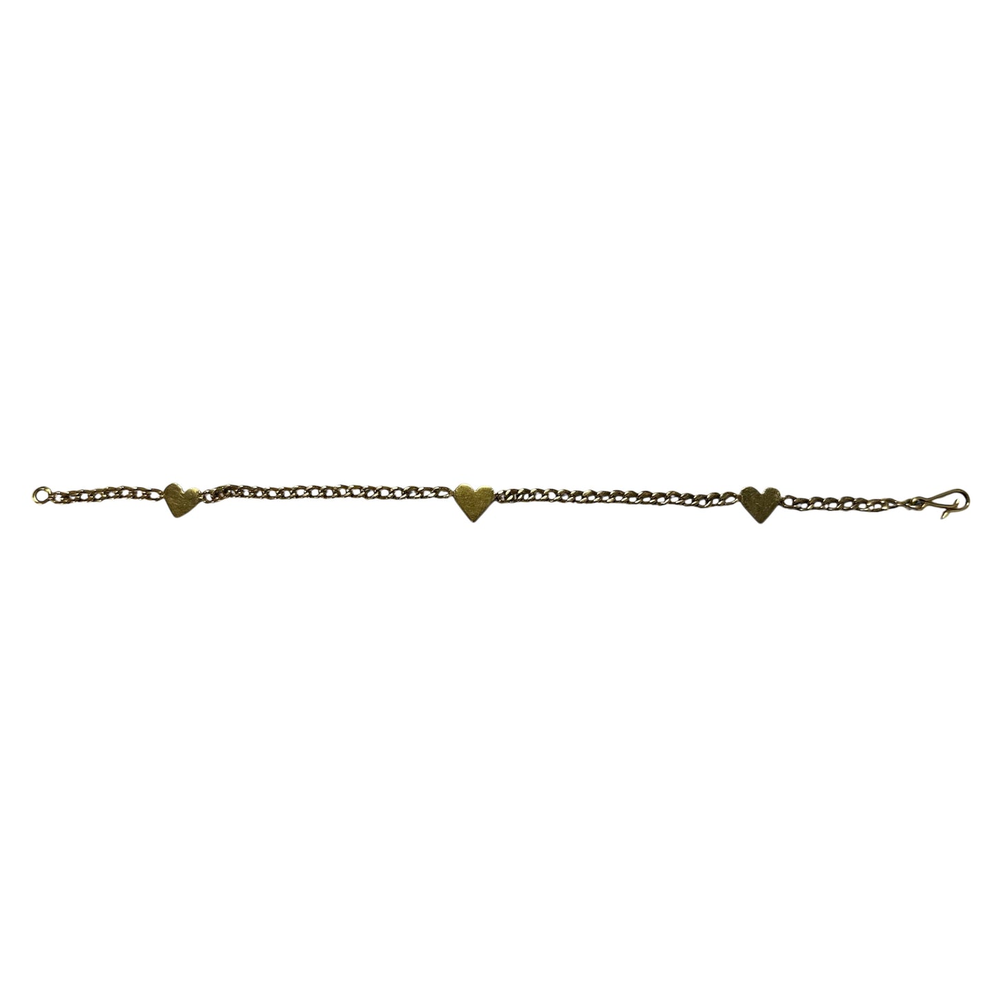 Bracelet Or avec Coeurs