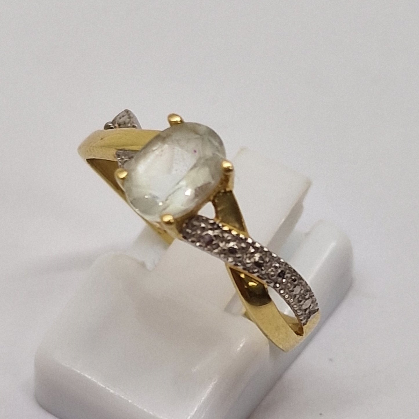 Bague Or avec Oxyde