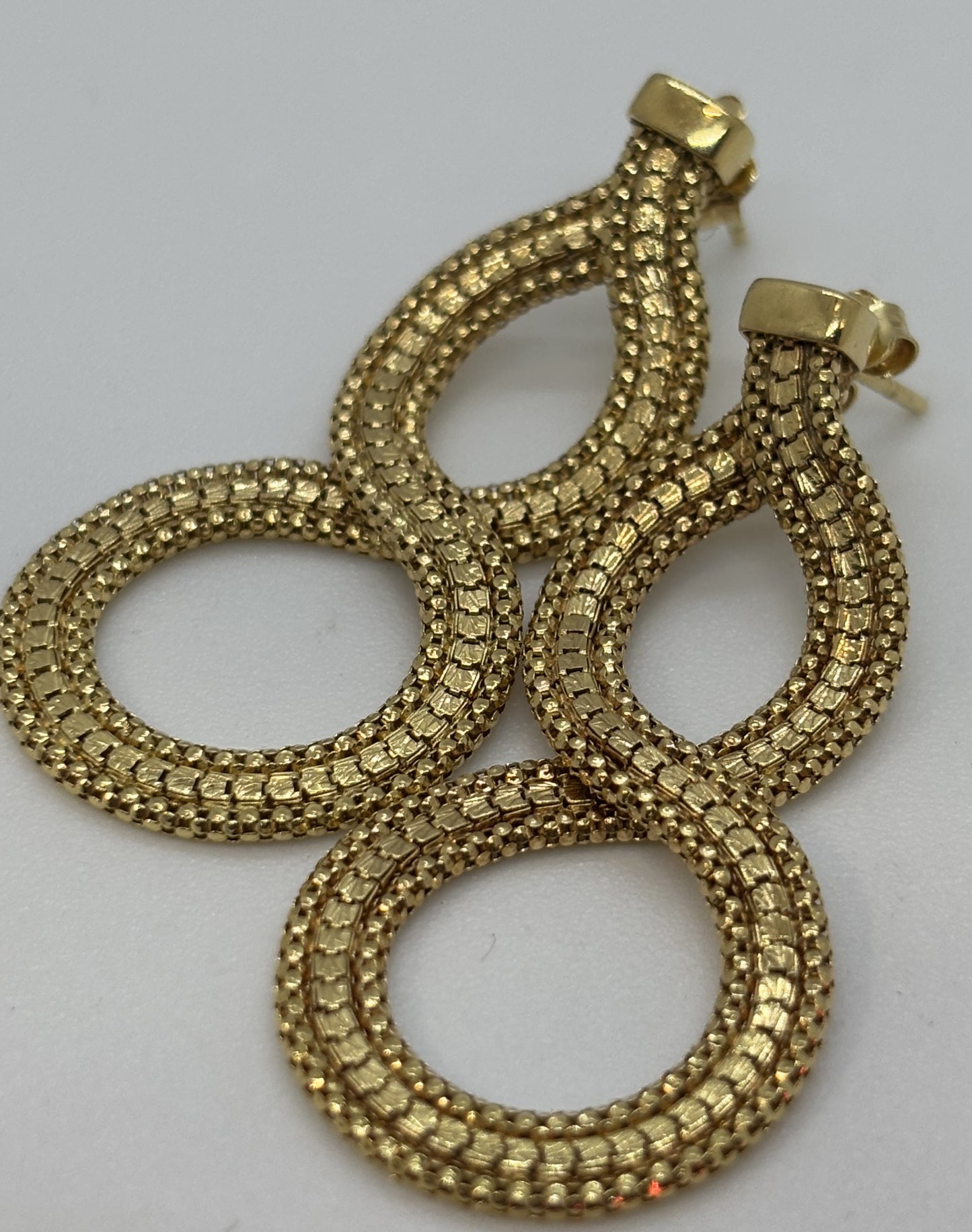 Boucles d'Oreille Or Jaune