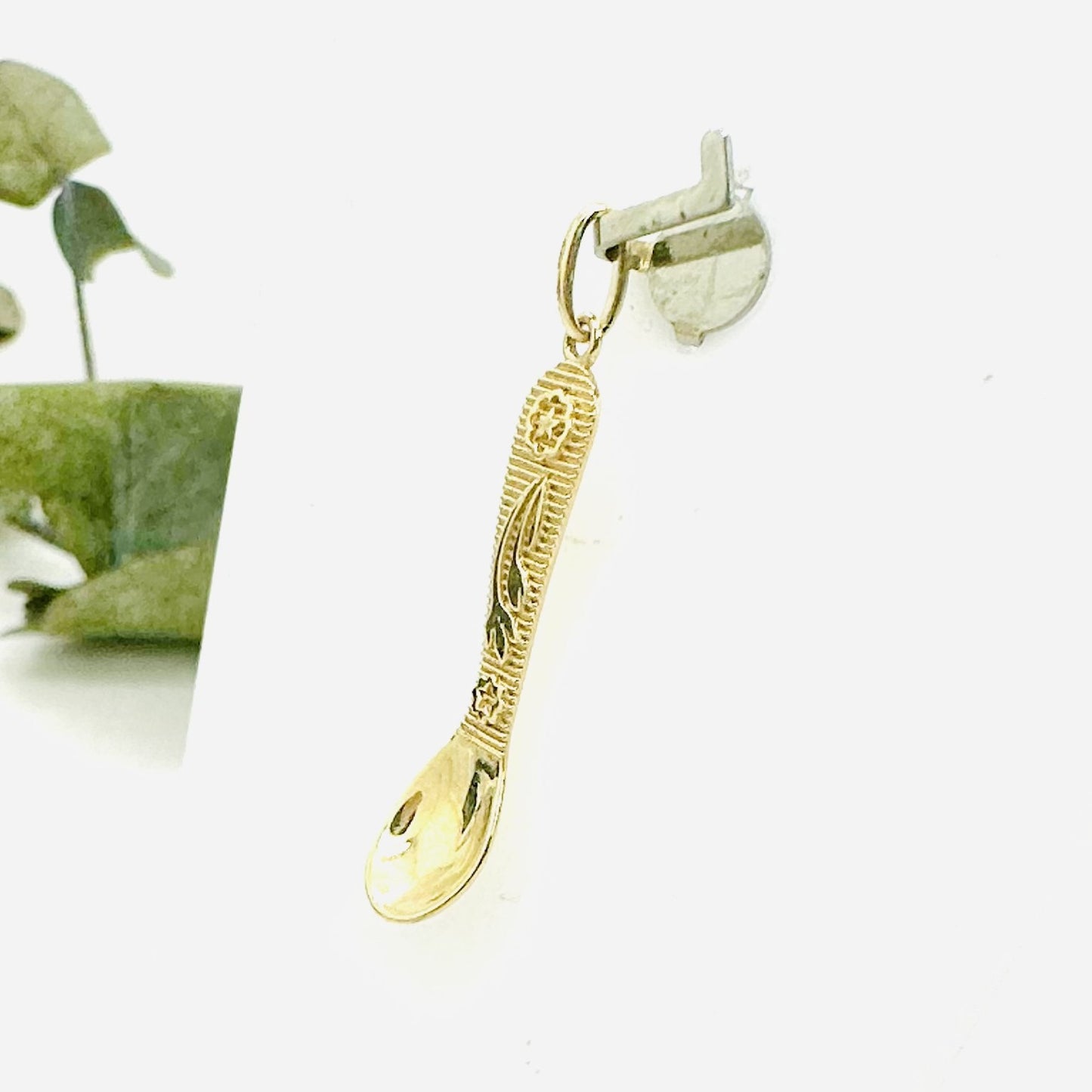 Pendentif Or Cuillère