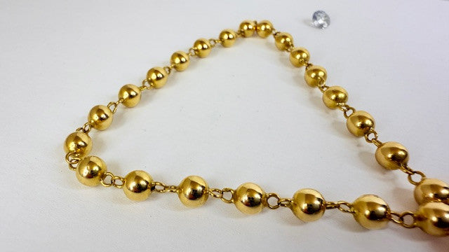 Collier Or Maille Marseillaise