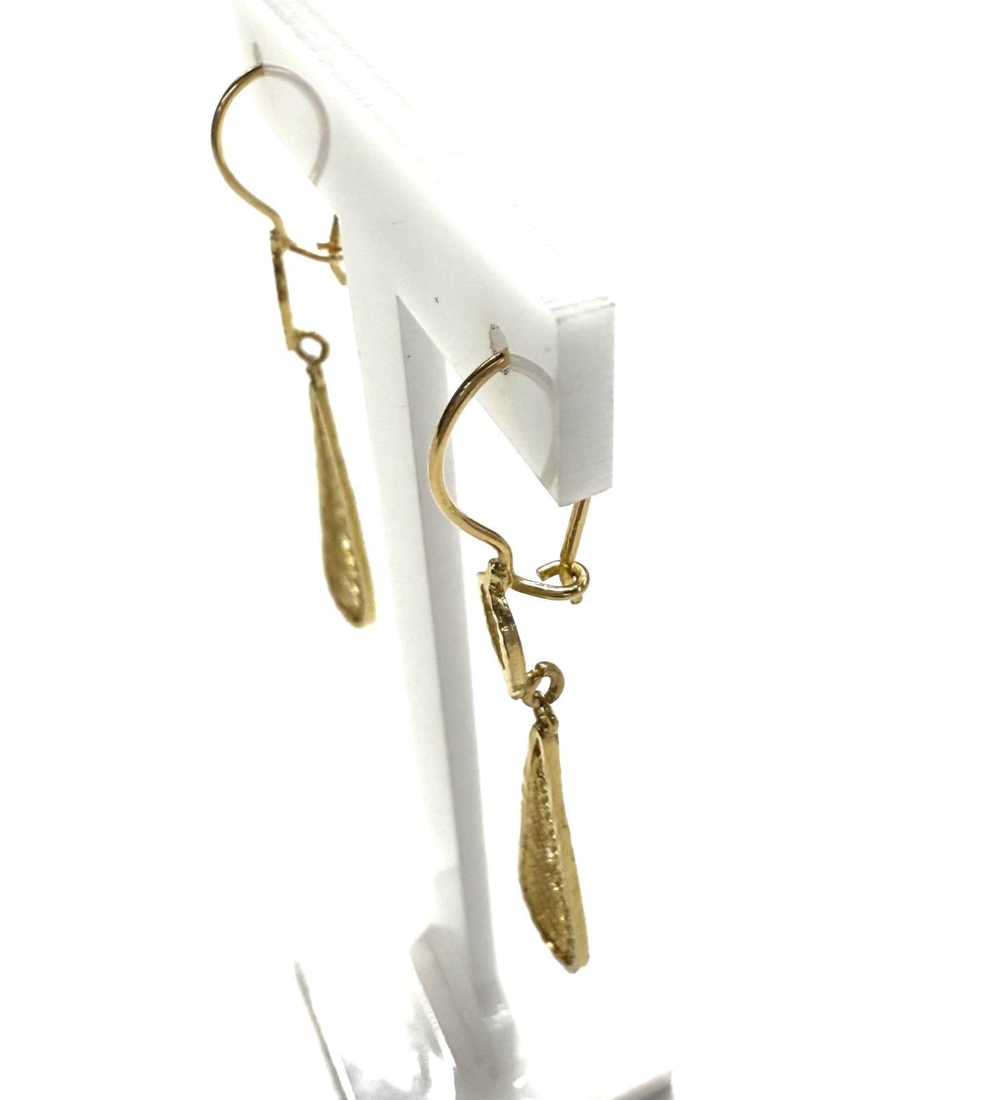 Boucles d'Oreille Dormeuses Or Jaune
