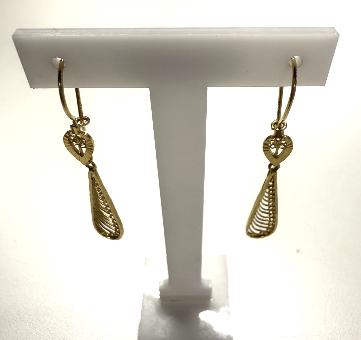Boucles d'Oreille Dormeuses Or Jaune