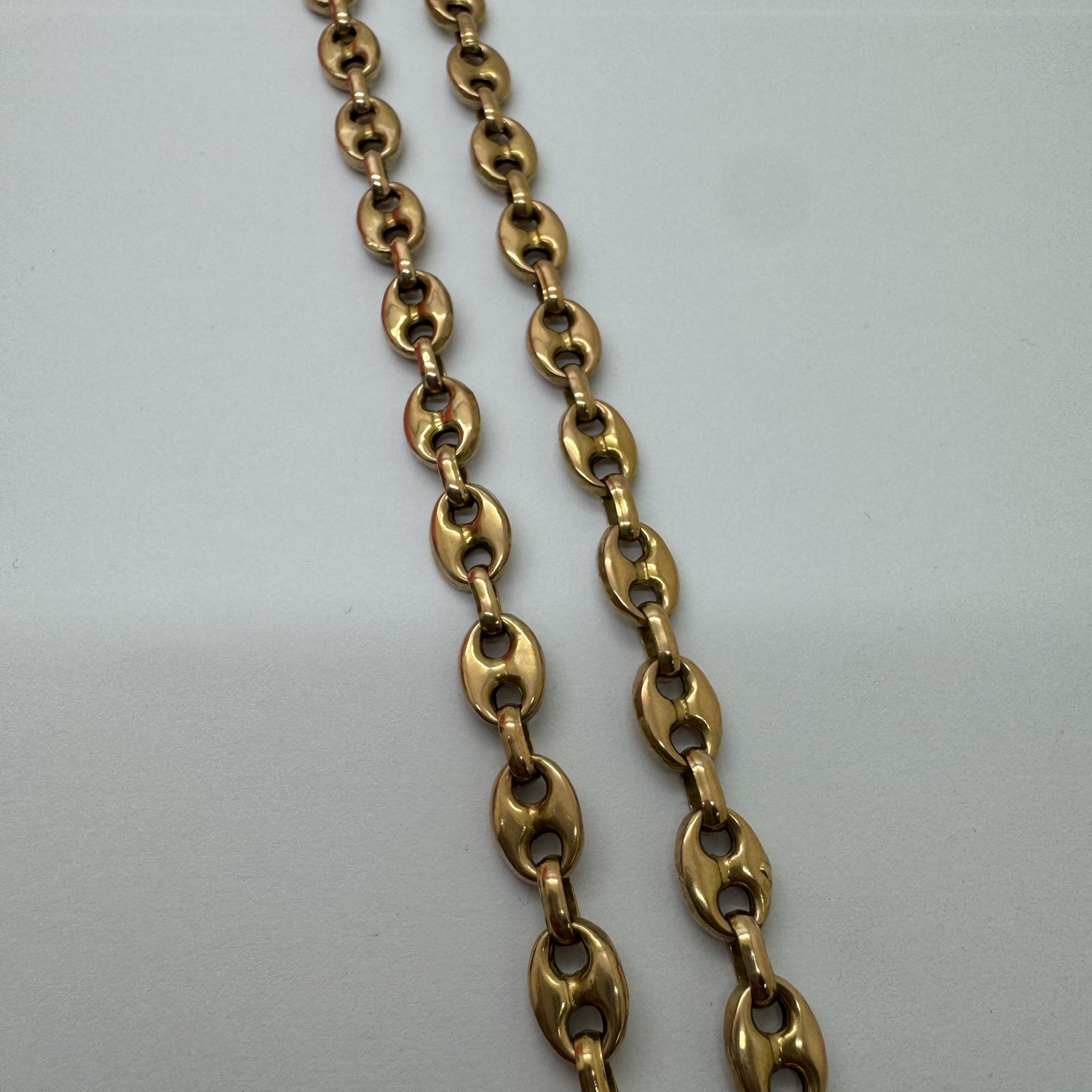 Chaîne Or Maille Grain de Café