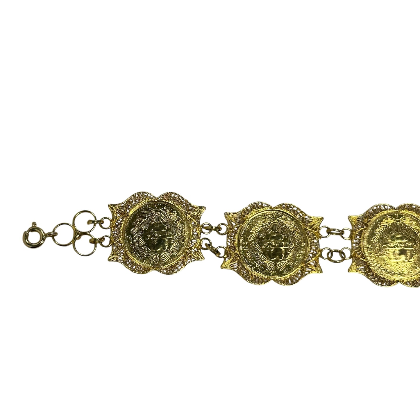 Bracelet Pièces 10 francs Napoléon en Or