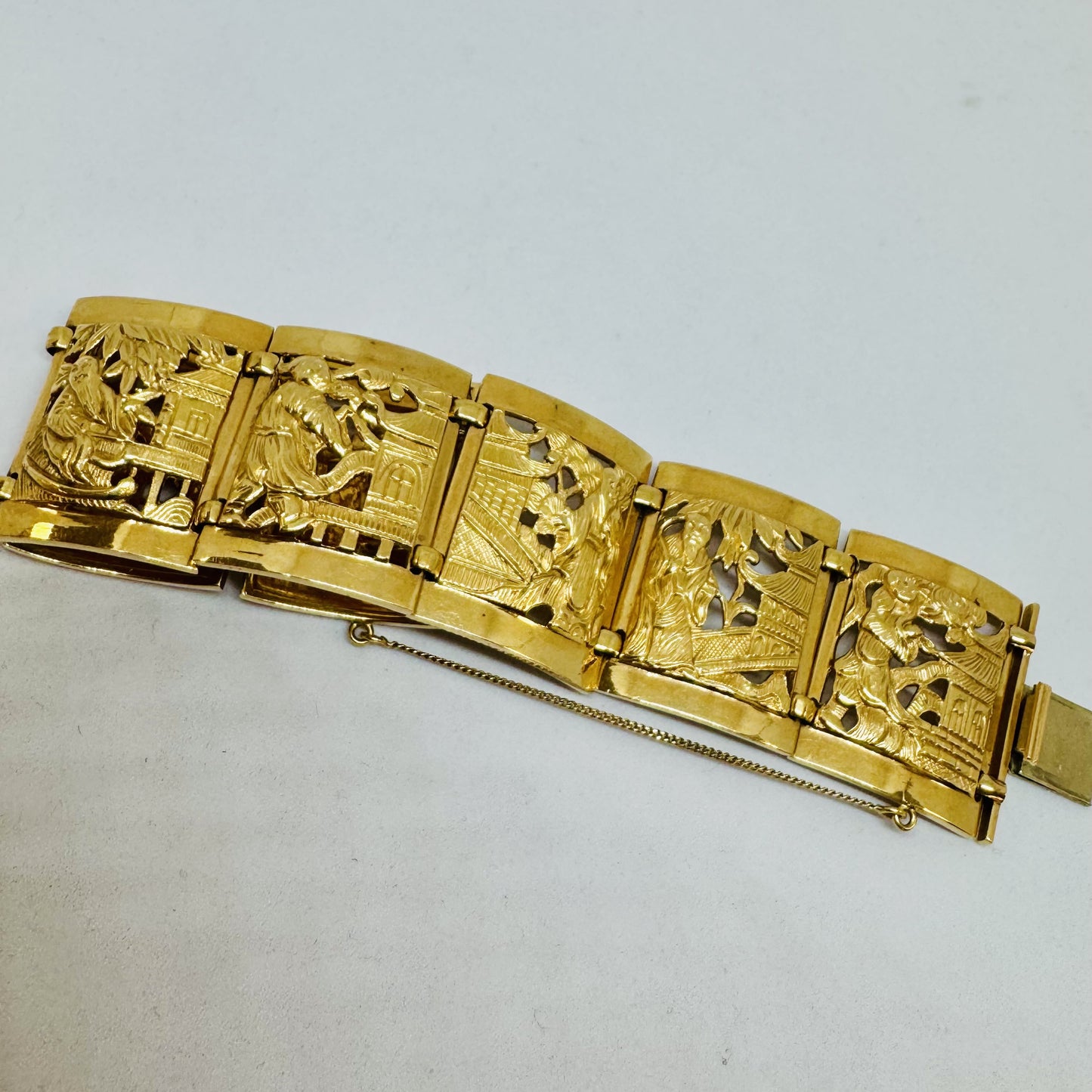 Bracelet Manchette Or Jaune