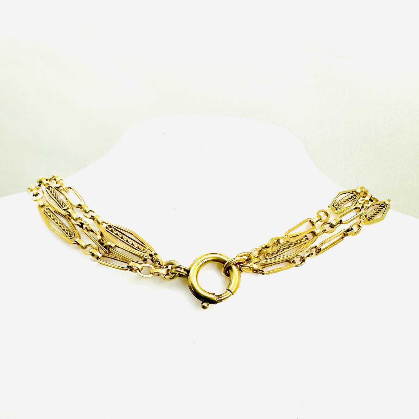 Collier Or Jaune en Filigrane