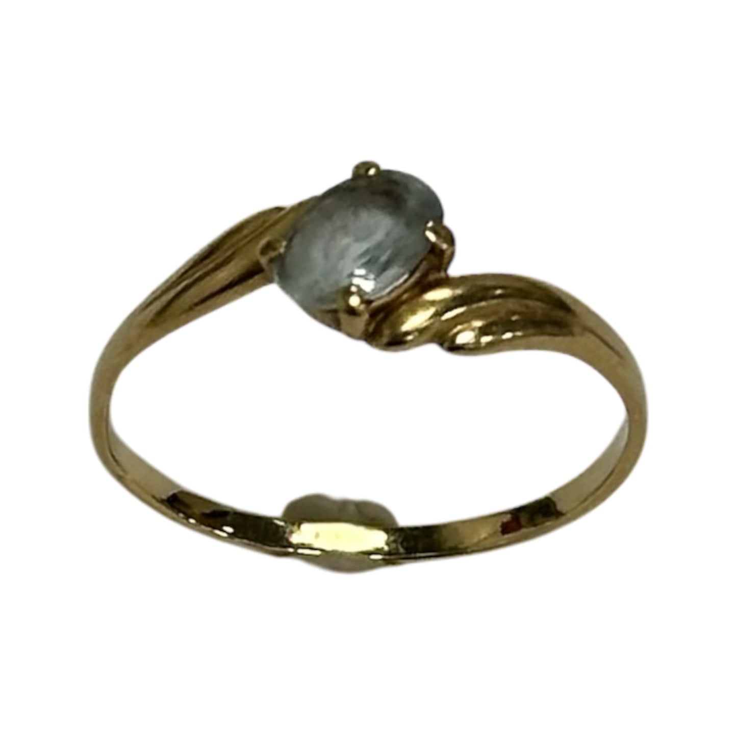 Bague Or avec Pierre Bleue
