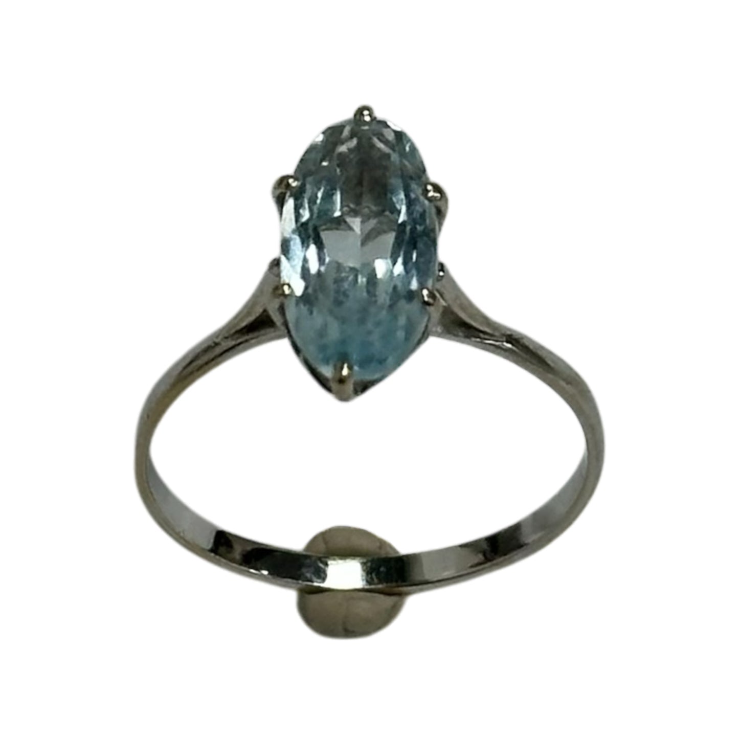 Bague Or avec Pierre Bleue