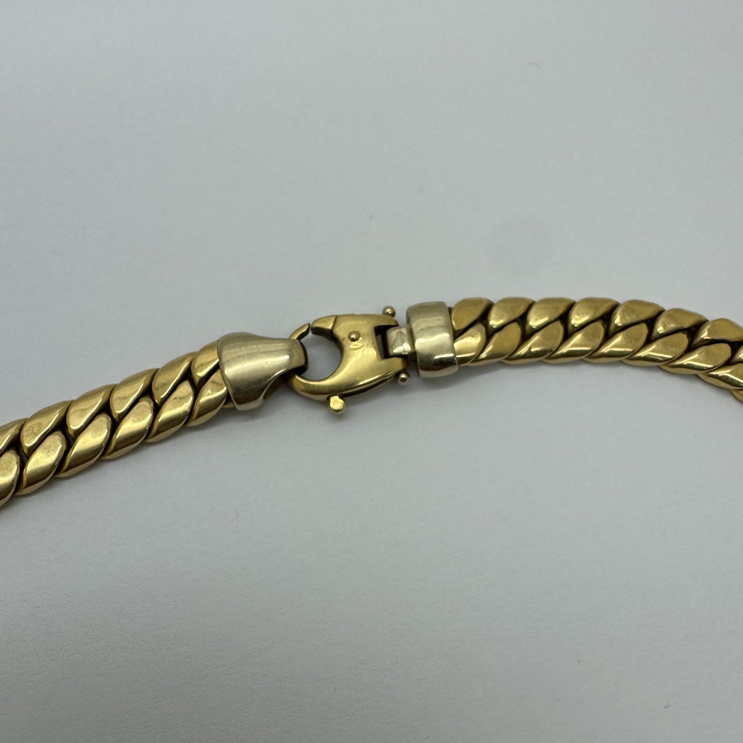 Collier Or Maille Anglaise