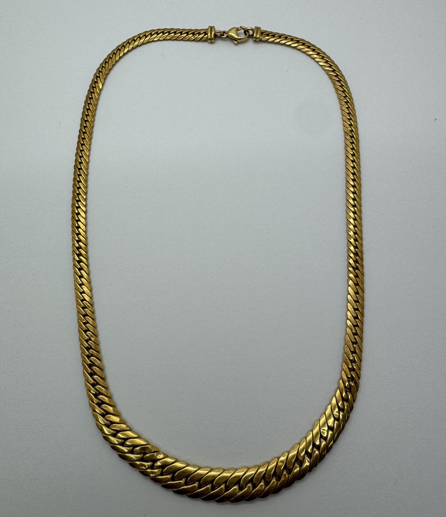 Collier Or Maille Anglaise