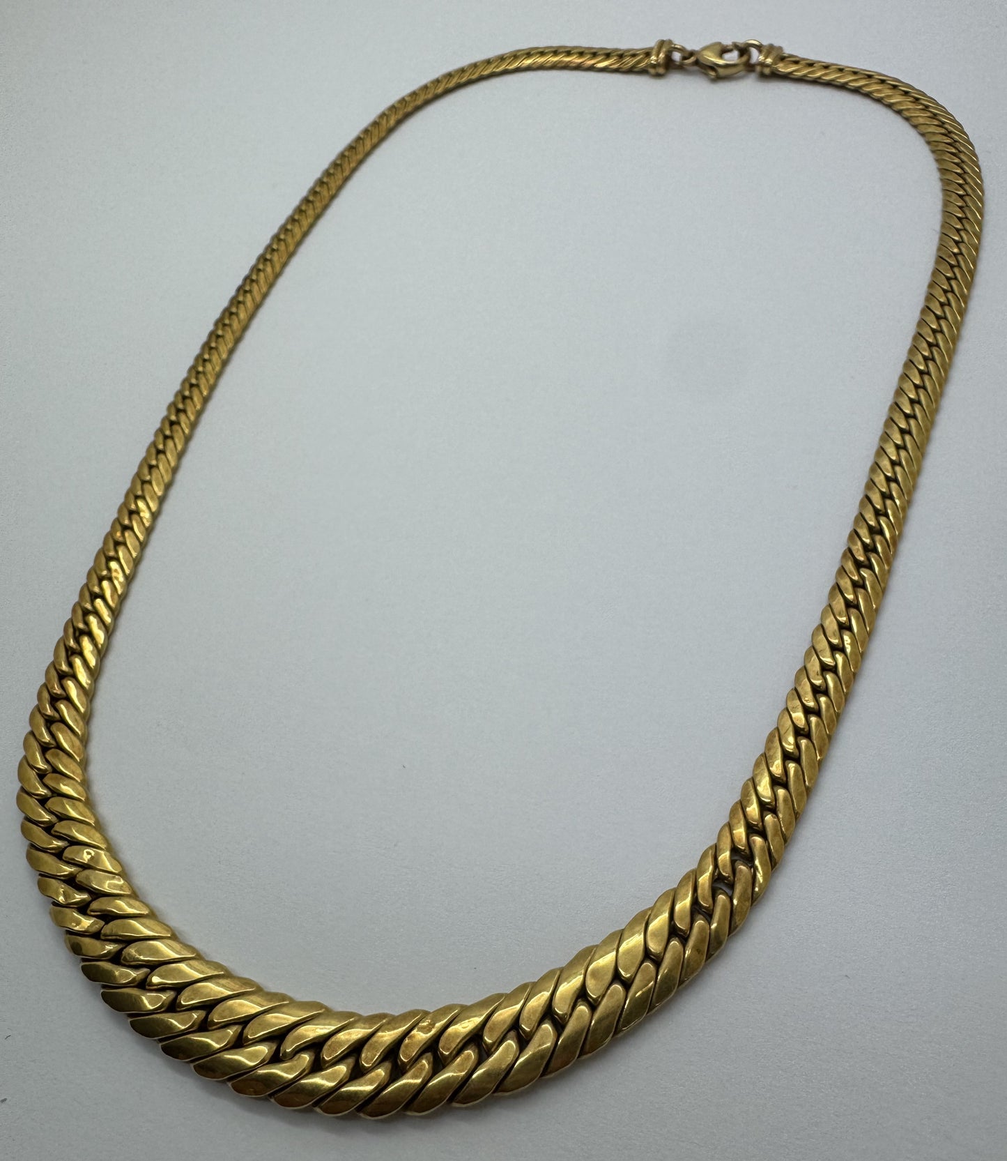 Collier Or Maille Anglaise