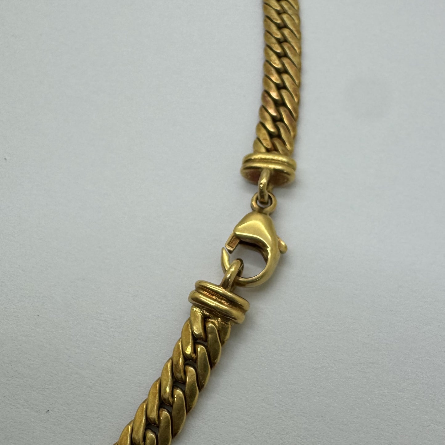 Collier Or Maille Anglaise