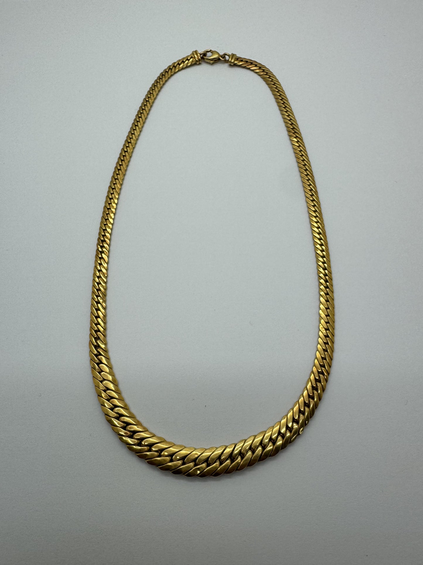 Collier Or Maille Anglaise