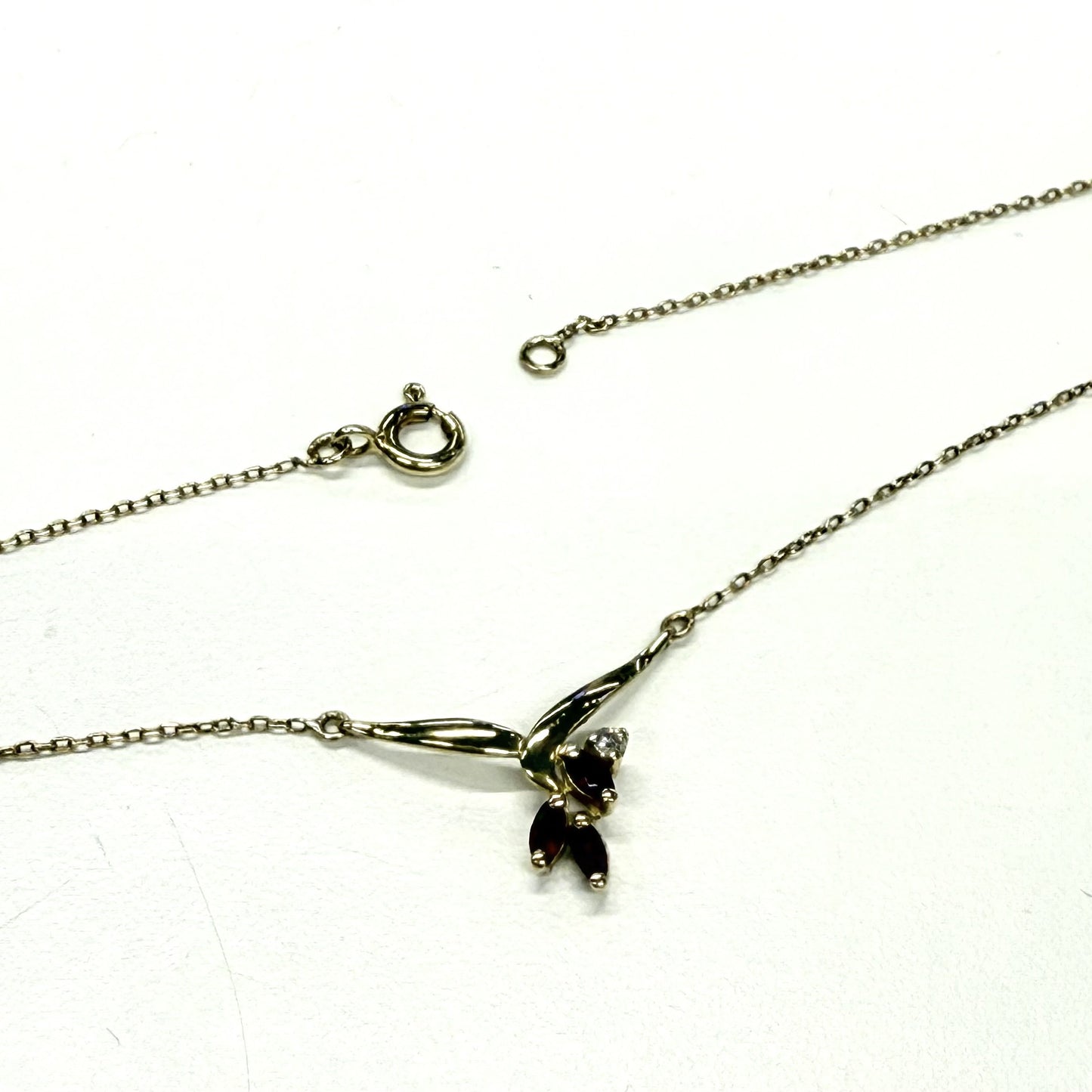 Collier Or avec Rubis et Diamants