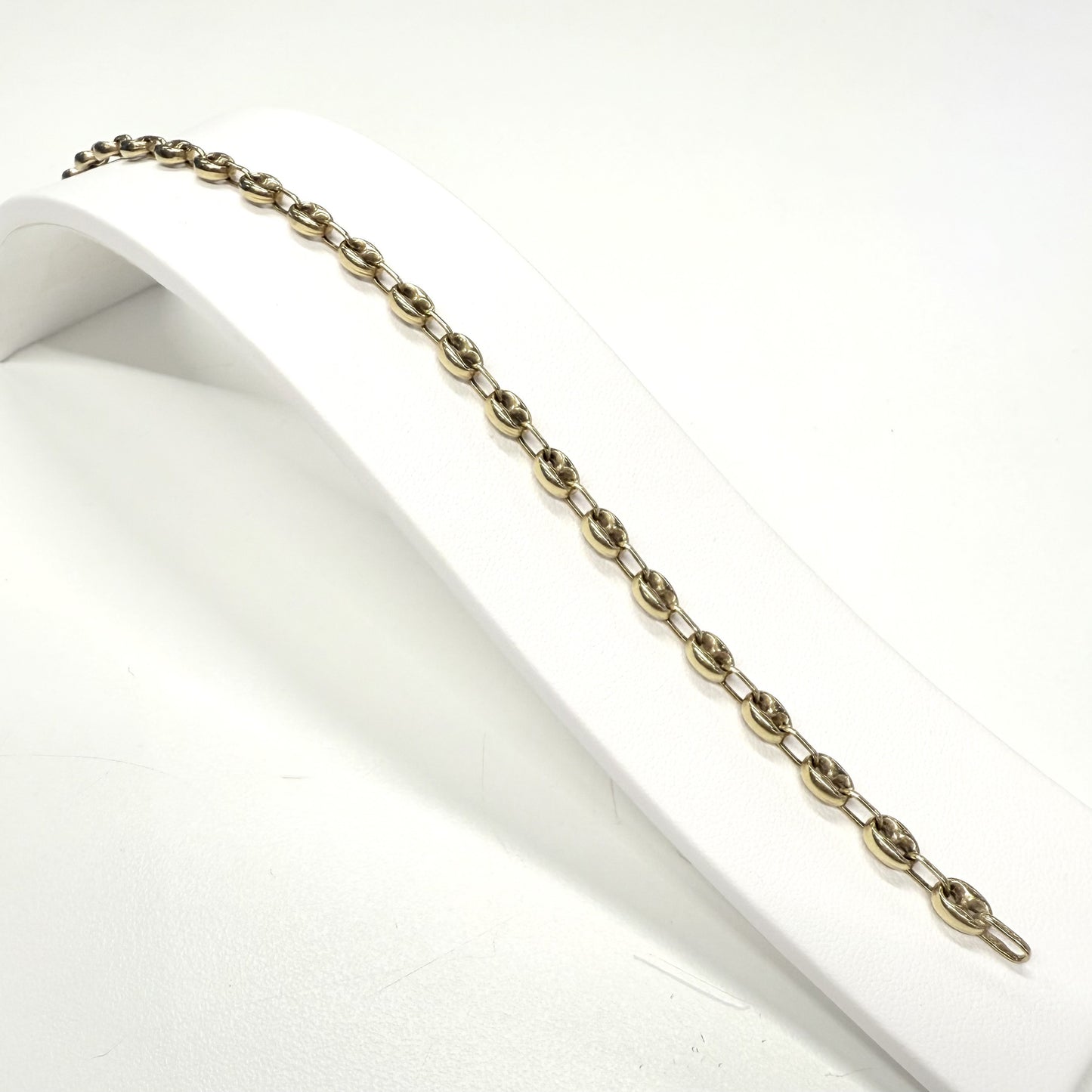 Bracelet Or Maille Grain de Café