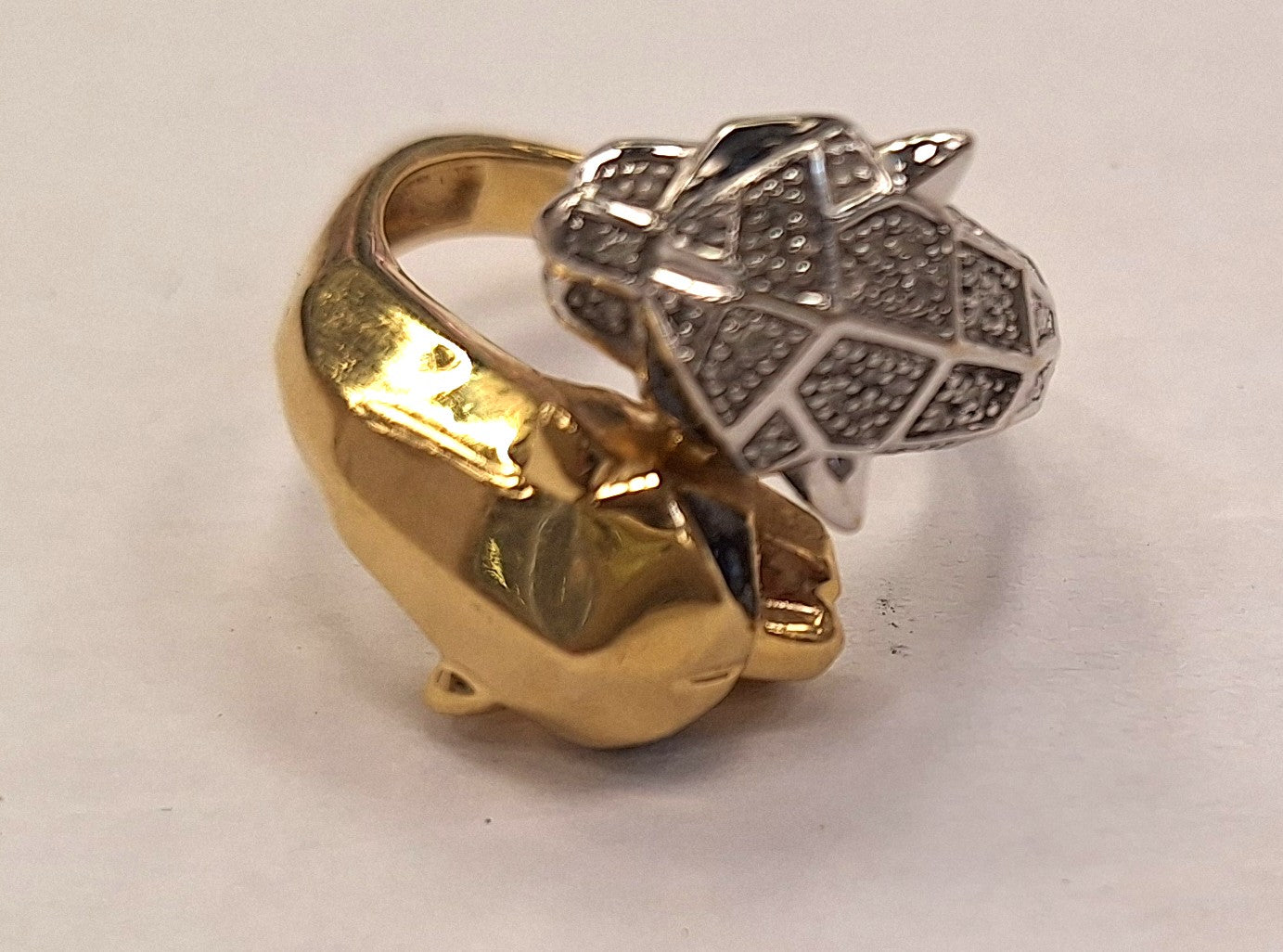 Bague Panthères 2 ors