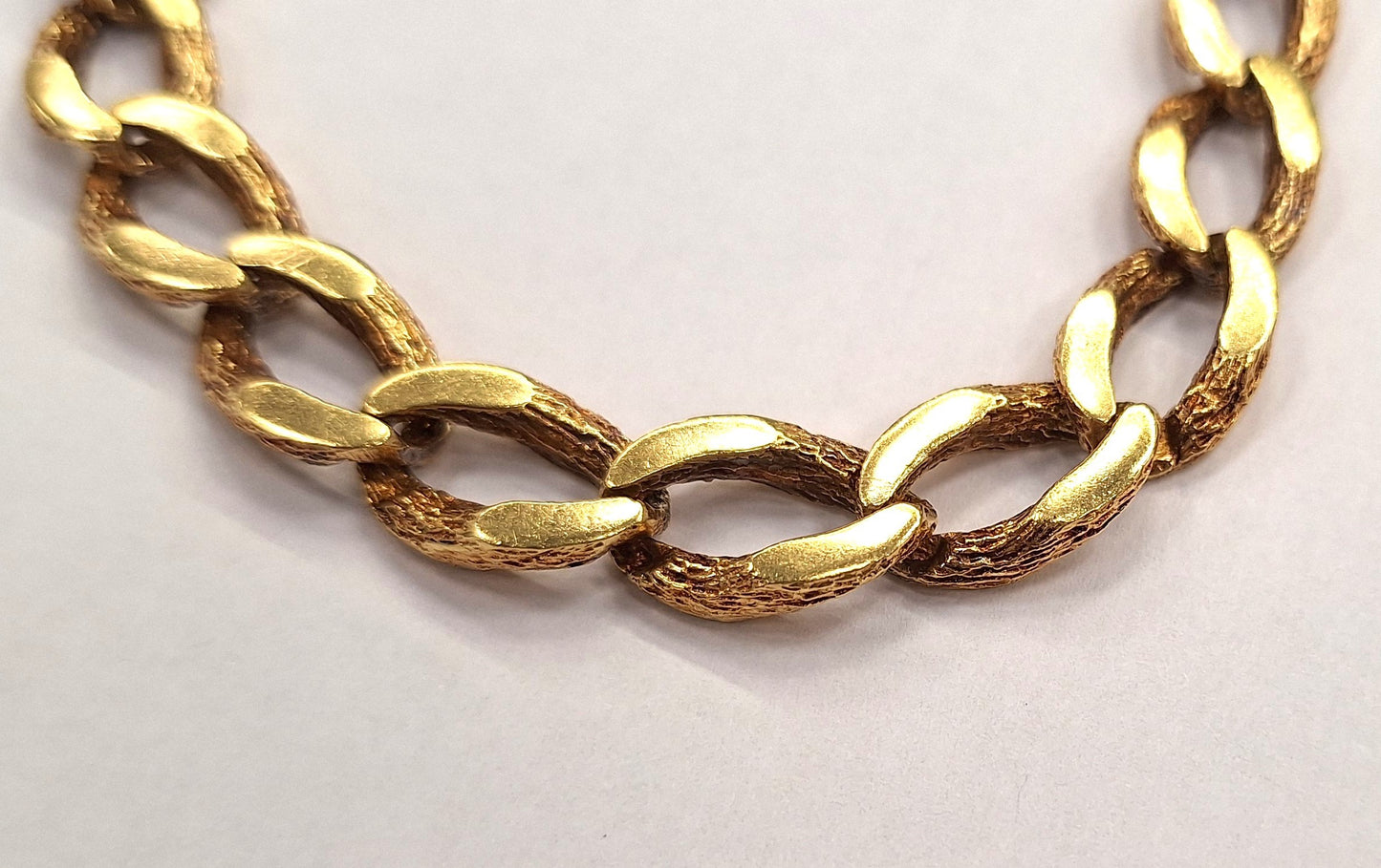 Bracelet or maille cheval