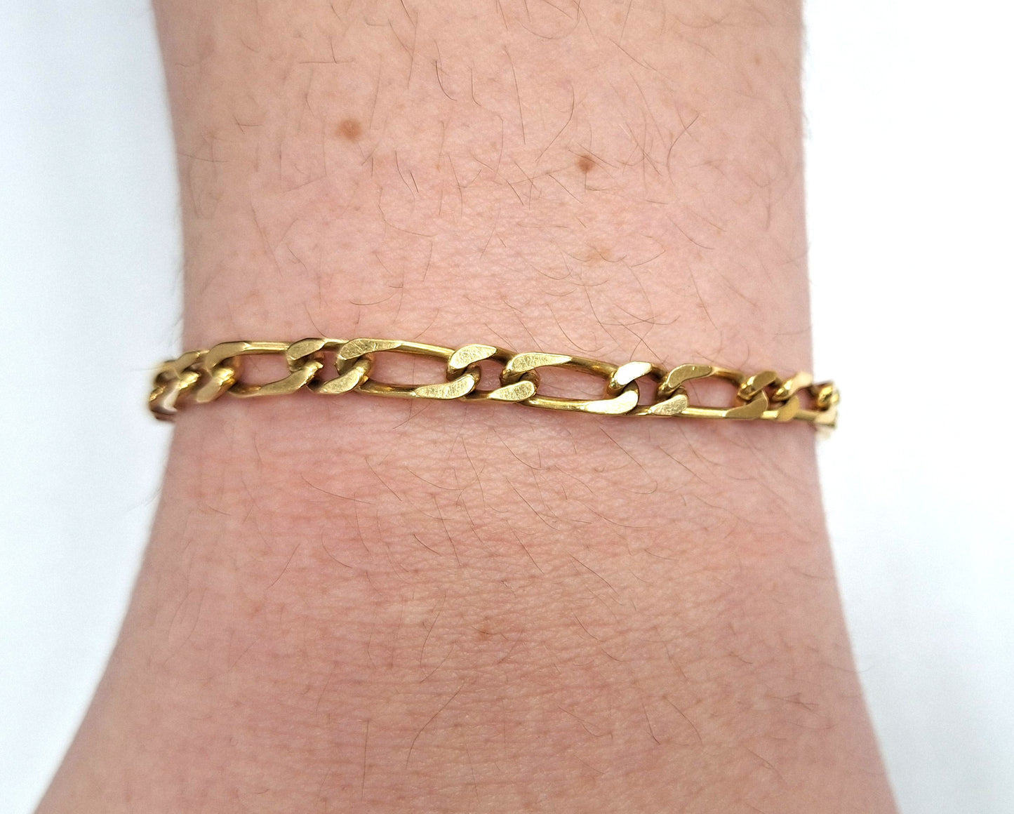 Bracelet Gourmette Or Jaune