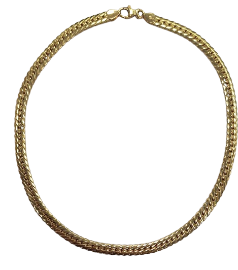 Collier Or Maille Anglaise
