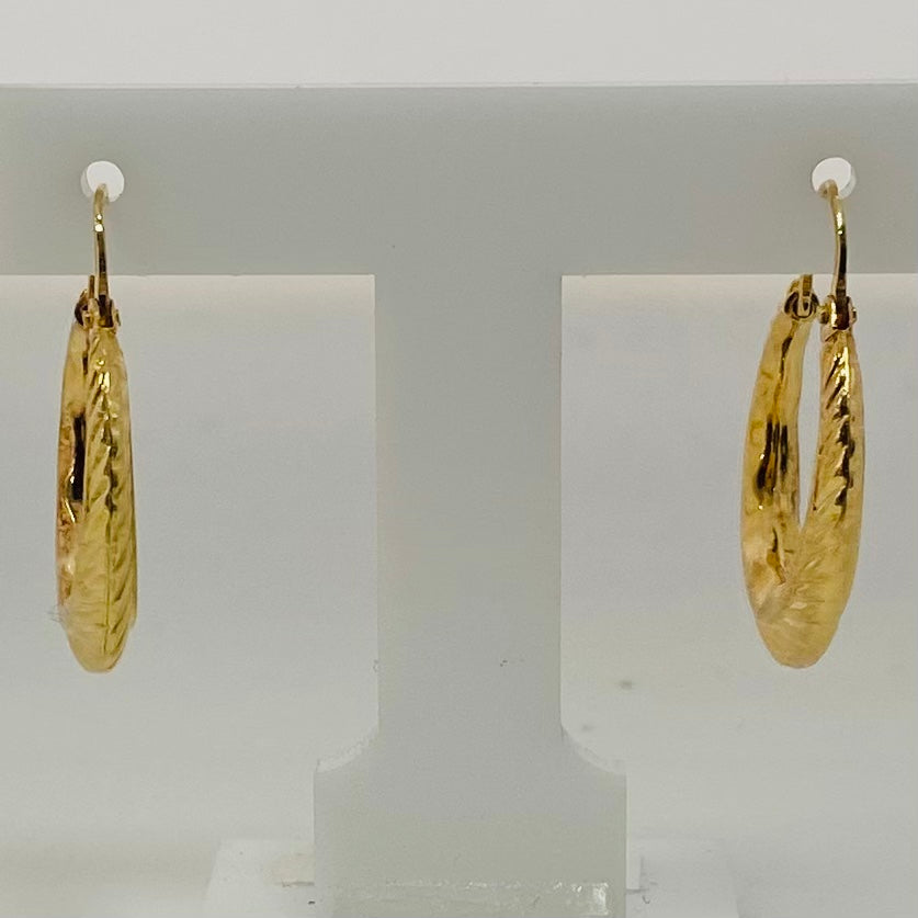 Créoles Or Jaune