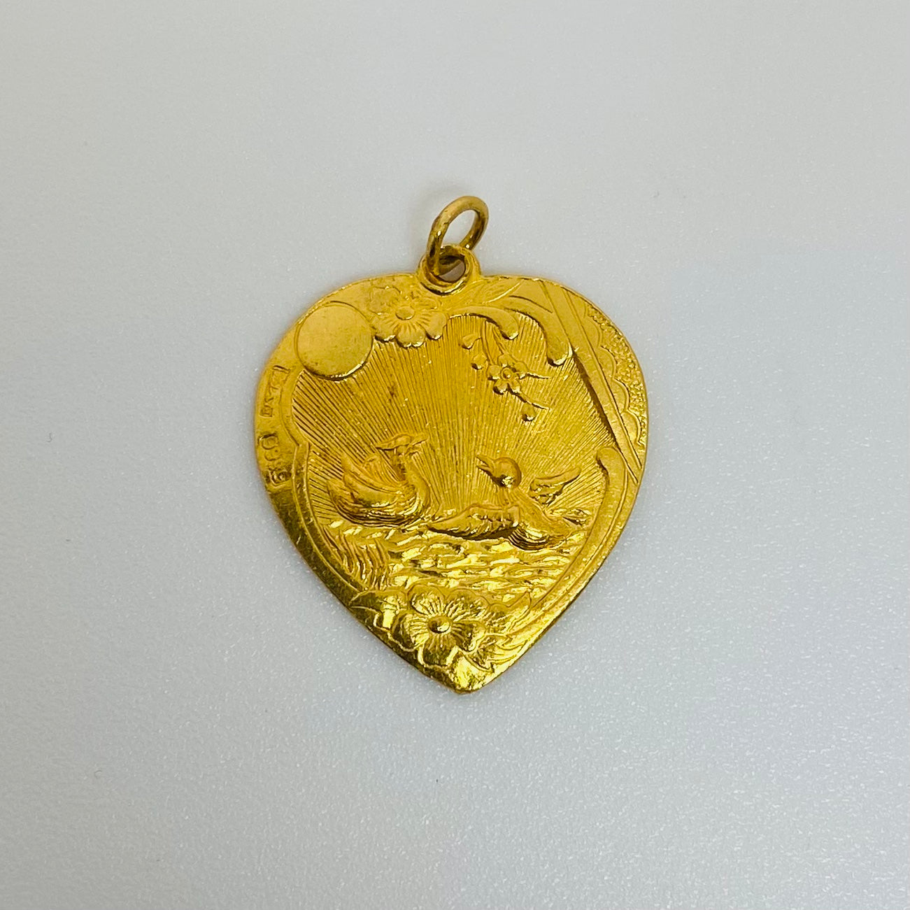 Pendentif Symbole Chinois or 22k