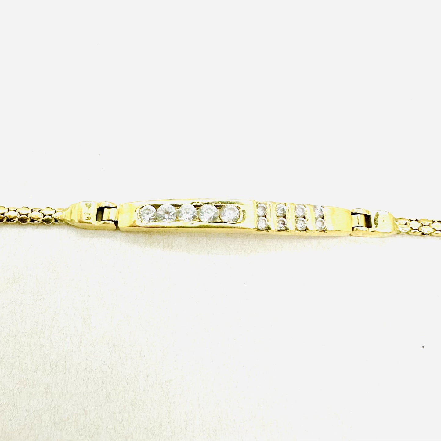 Bracelet or avec oxydes