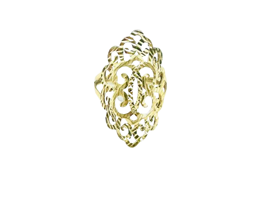 Bague filigrane en Or Jaune