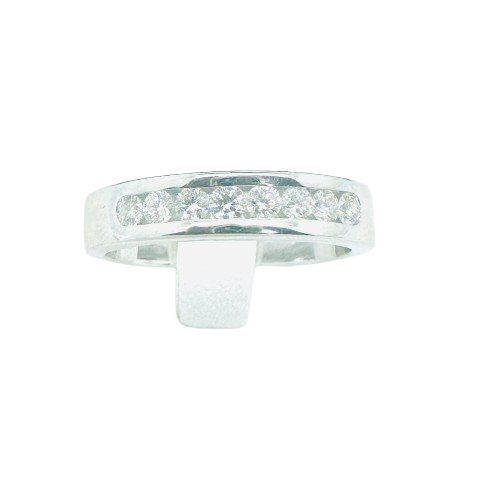 Bague Or Blanc et Diamants