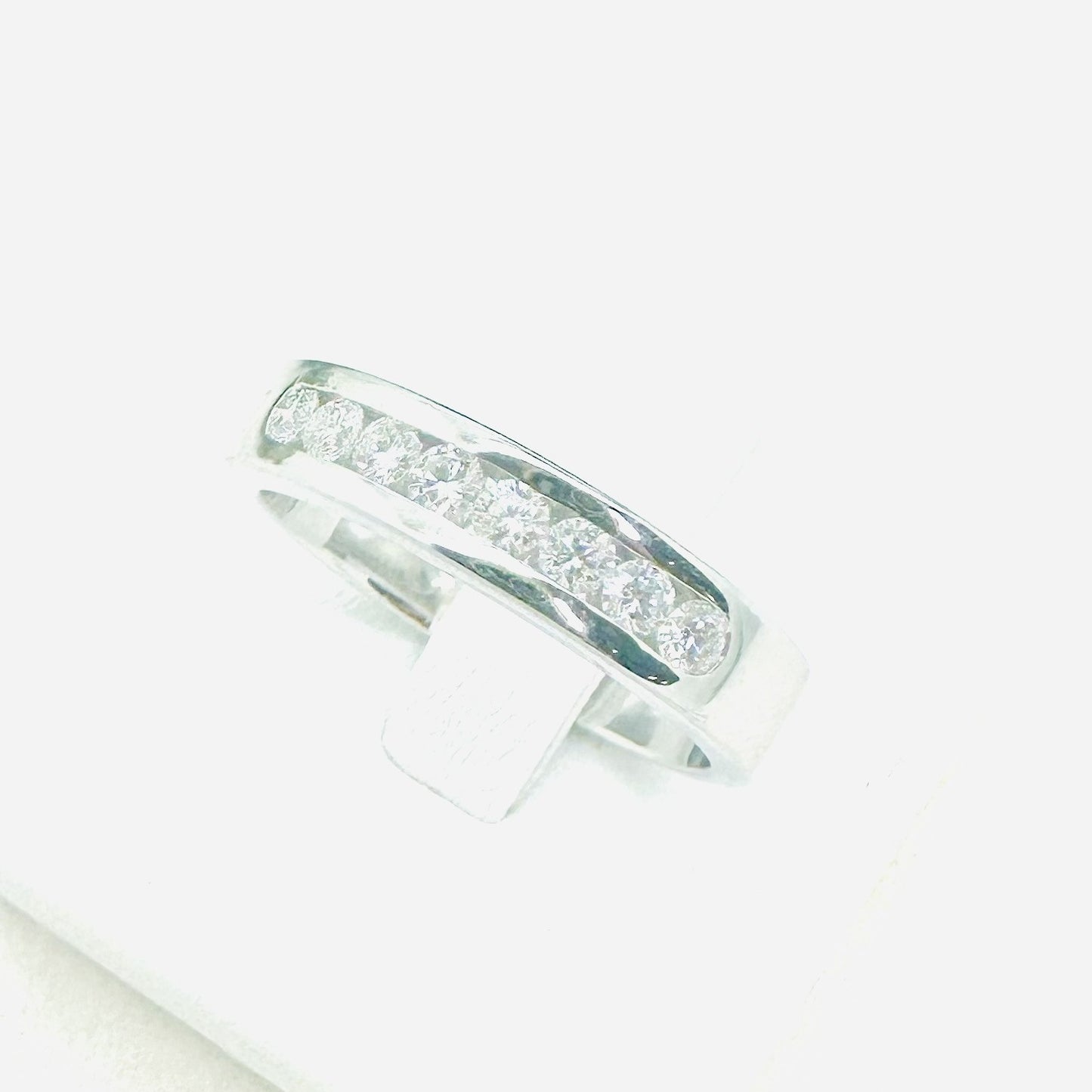 Bague Or Blanc et Diamants