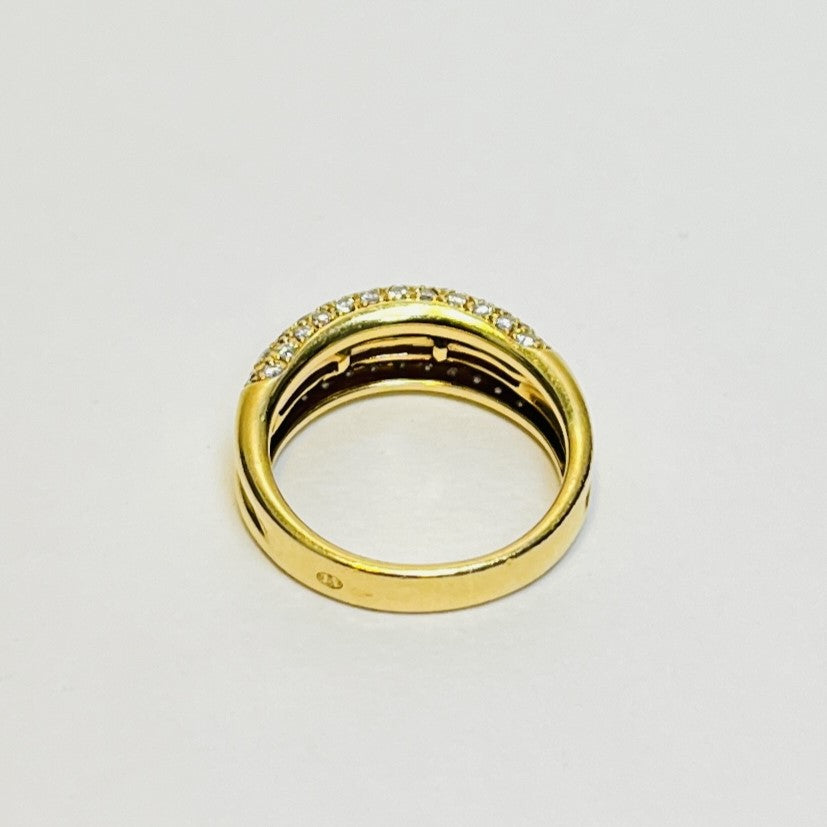 Bague or avec diamants