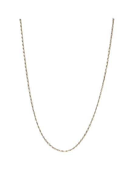 Collier maille cheval Or jaune 18k Lg60cm