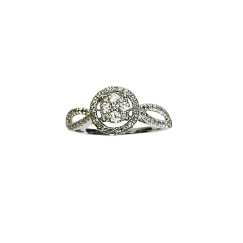 Bague or avec diamants