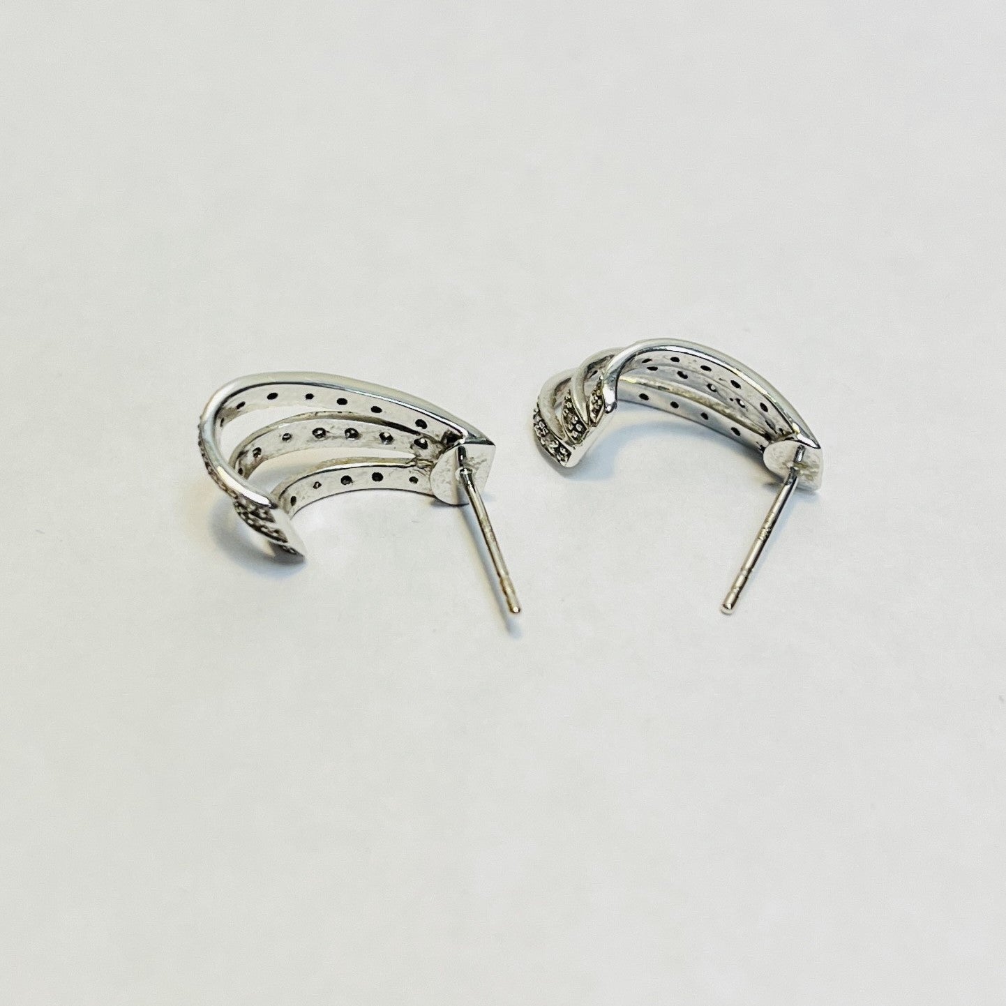 Boucles d'oreille or avec diamants