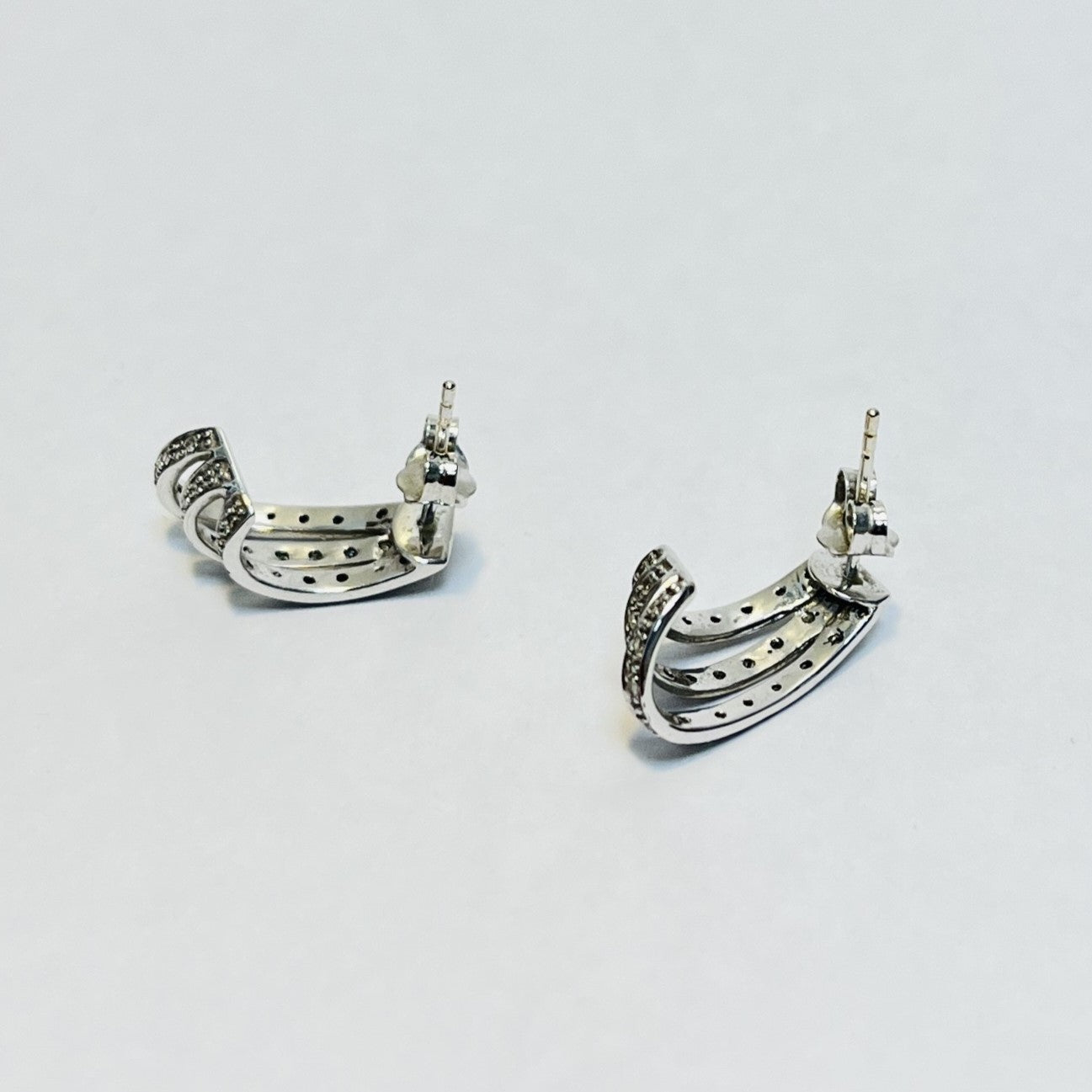 Boucles d'oreille or avec diamants