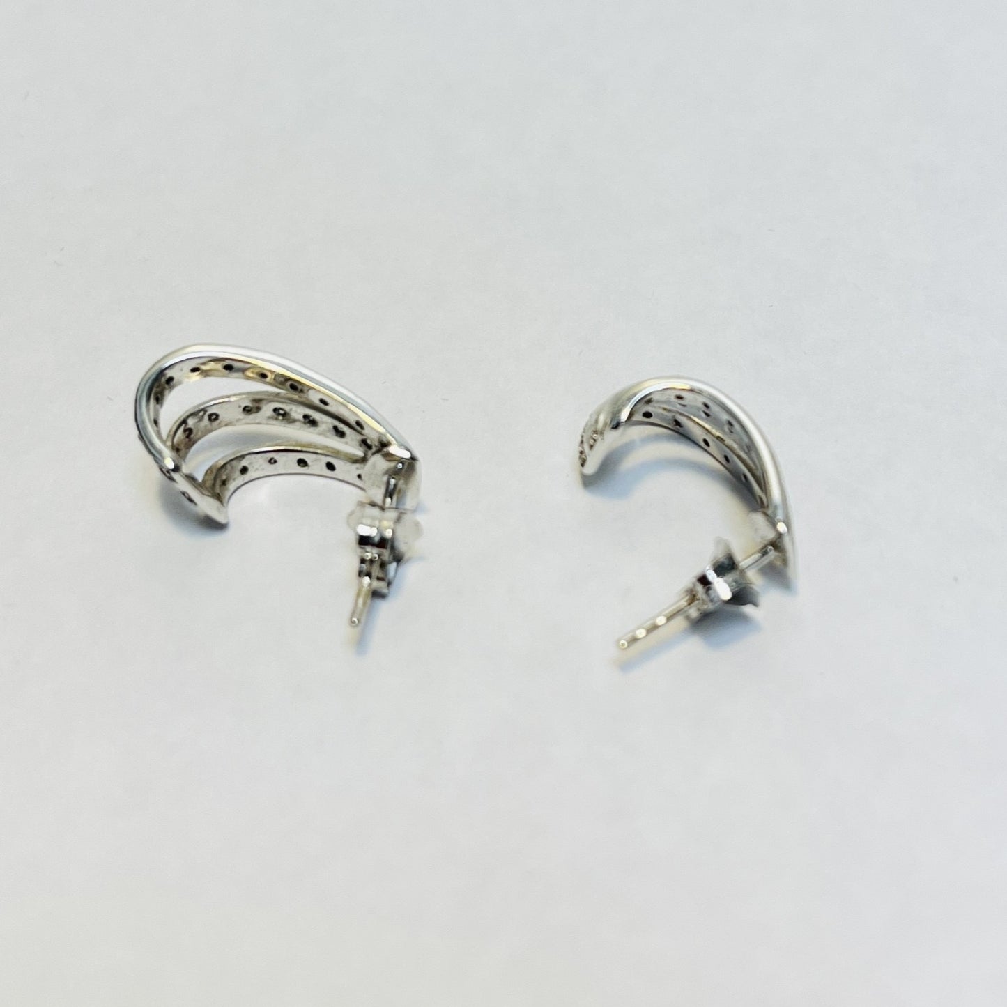 Boucles d'oreille or avec diamants