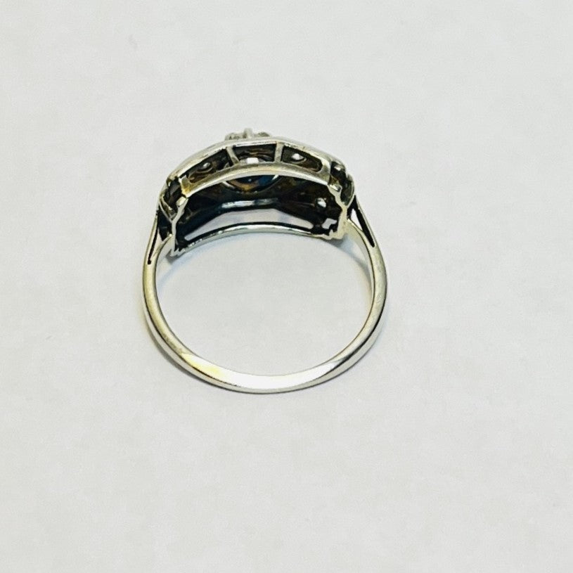 Bague or avec diamants
