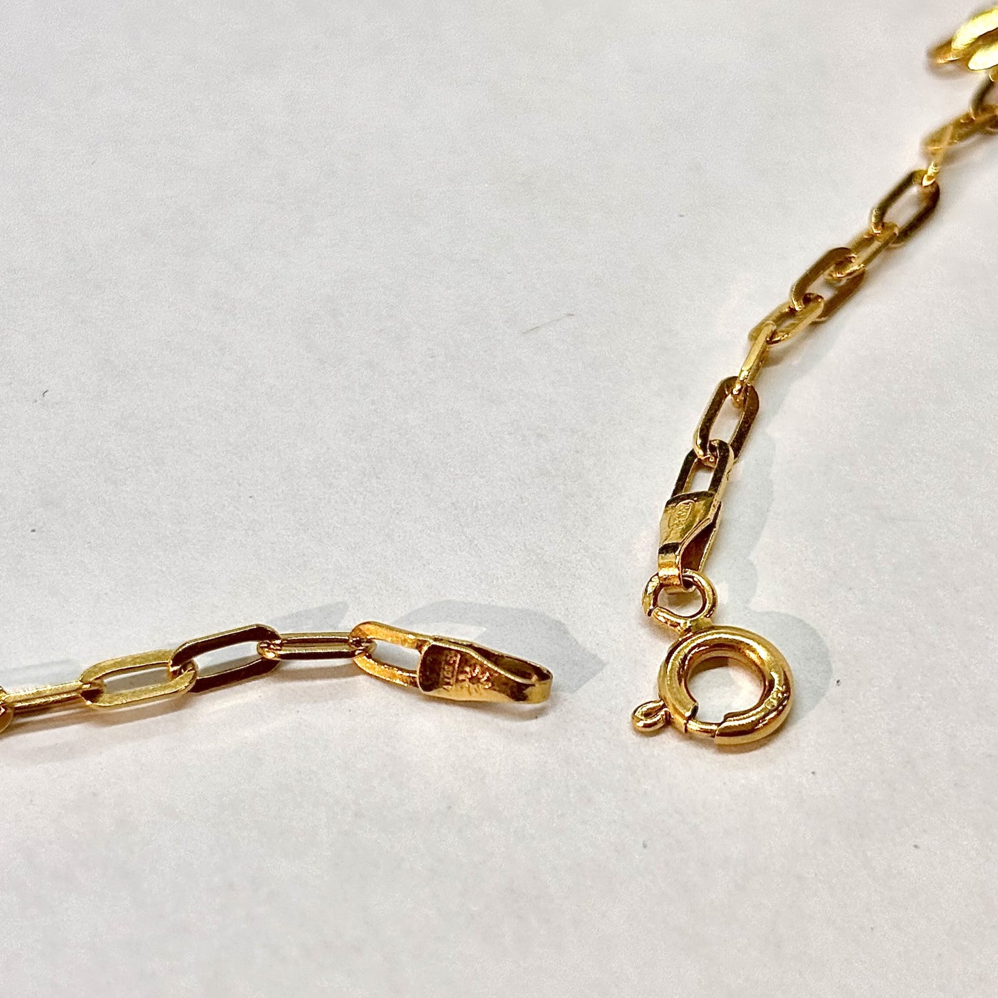 Chaîne or maille forçat