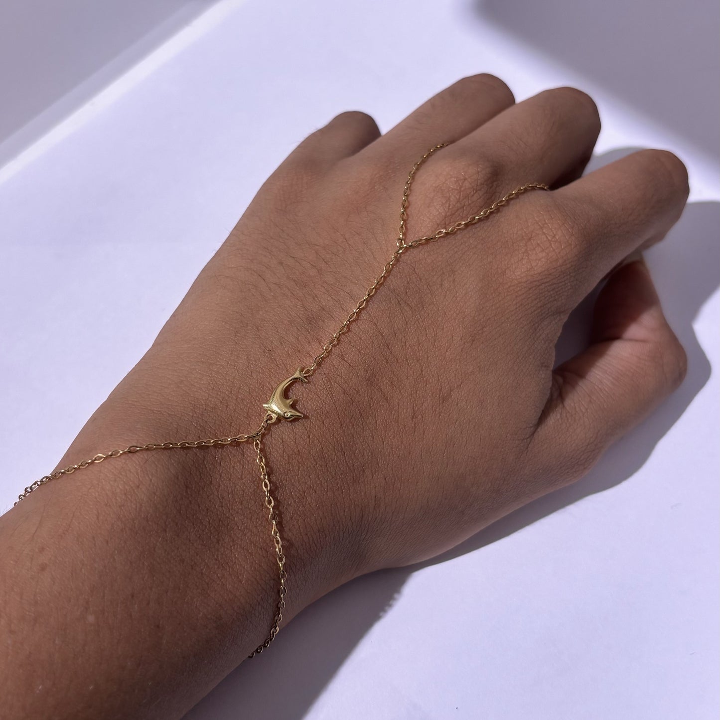 Bracelet de Main en Or Jaune