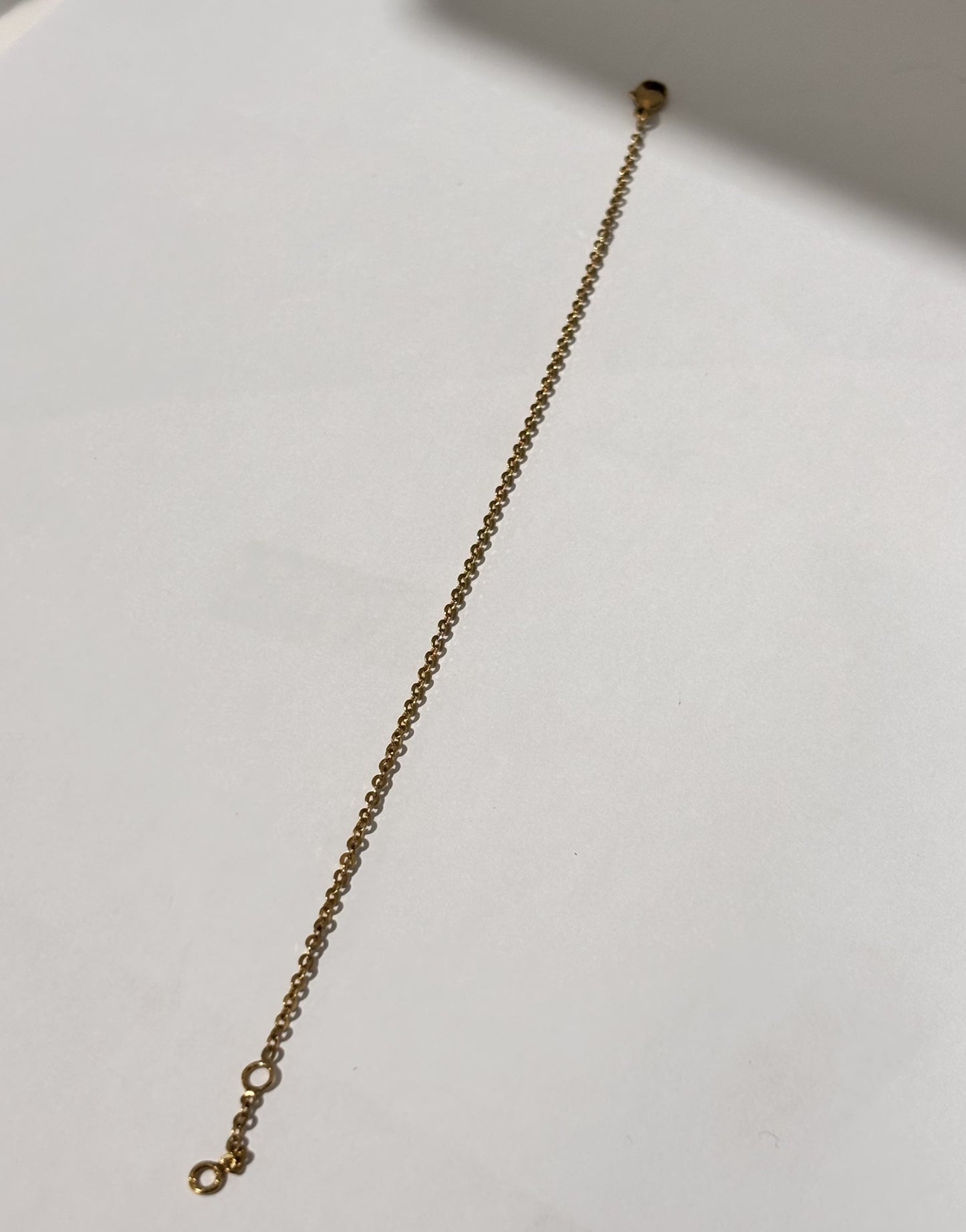Bracelet or mailles forçat
