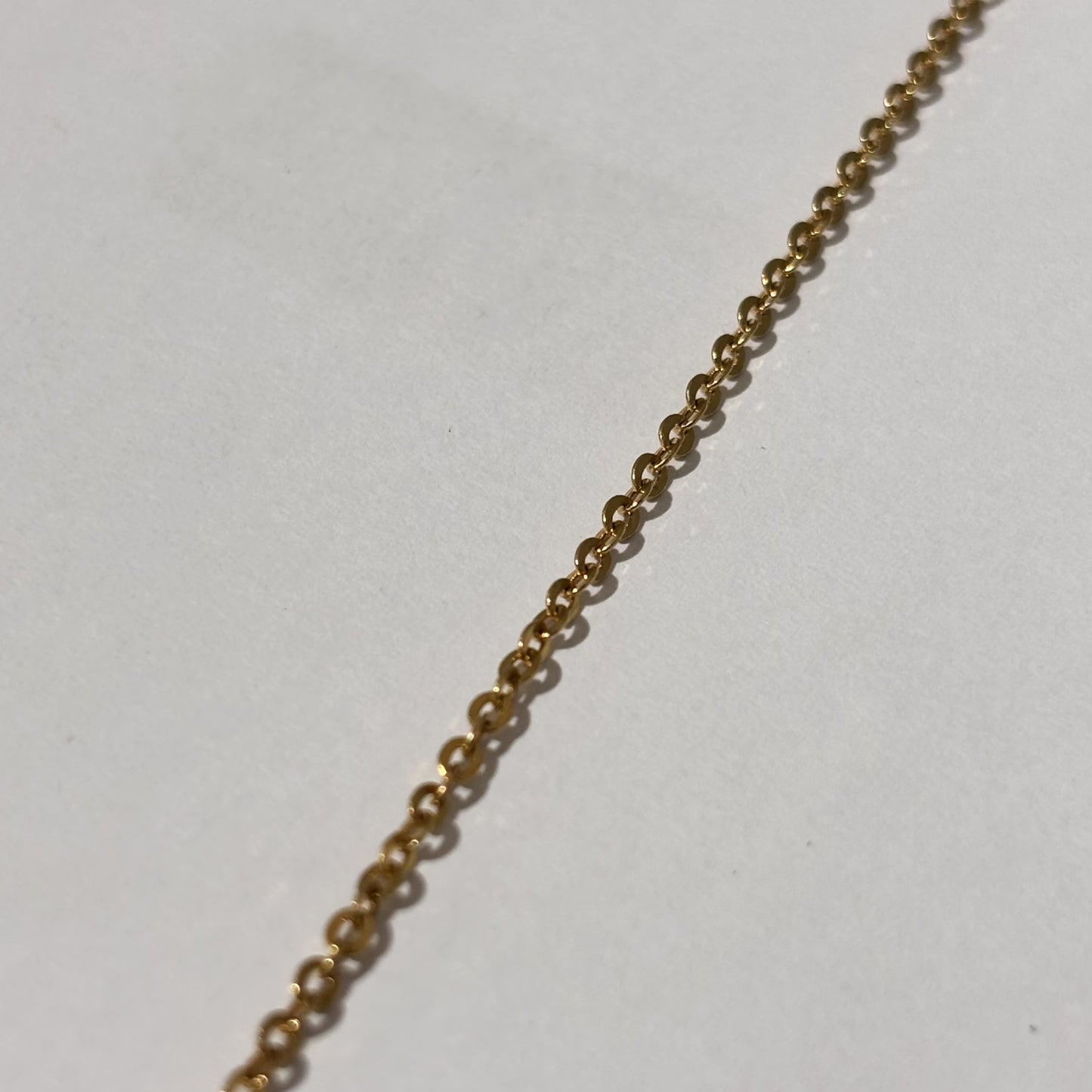 Bracelet or mailles forçat