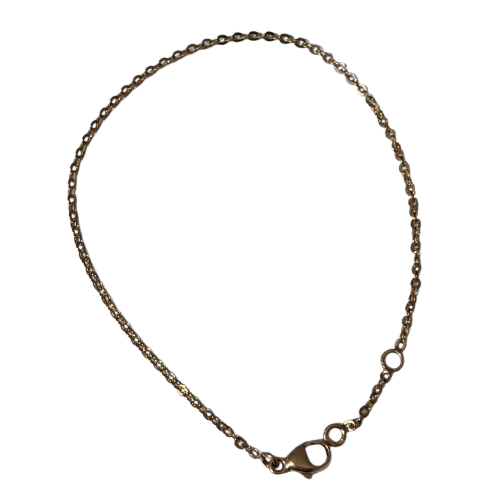 Bracelet or mailles forçat