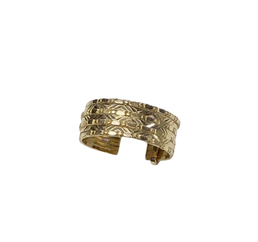 Bagues Semainier Or Jaune 18k T.61